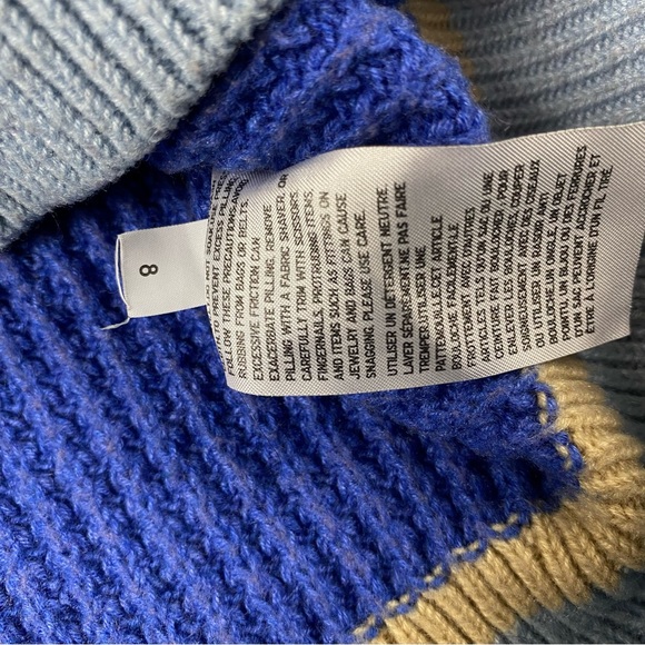 Uniqlo Marni Collab Knitted V-Neck Long-Sleeve Sweater Wool Blend Women’s Sz XL - Picture 6 of 11